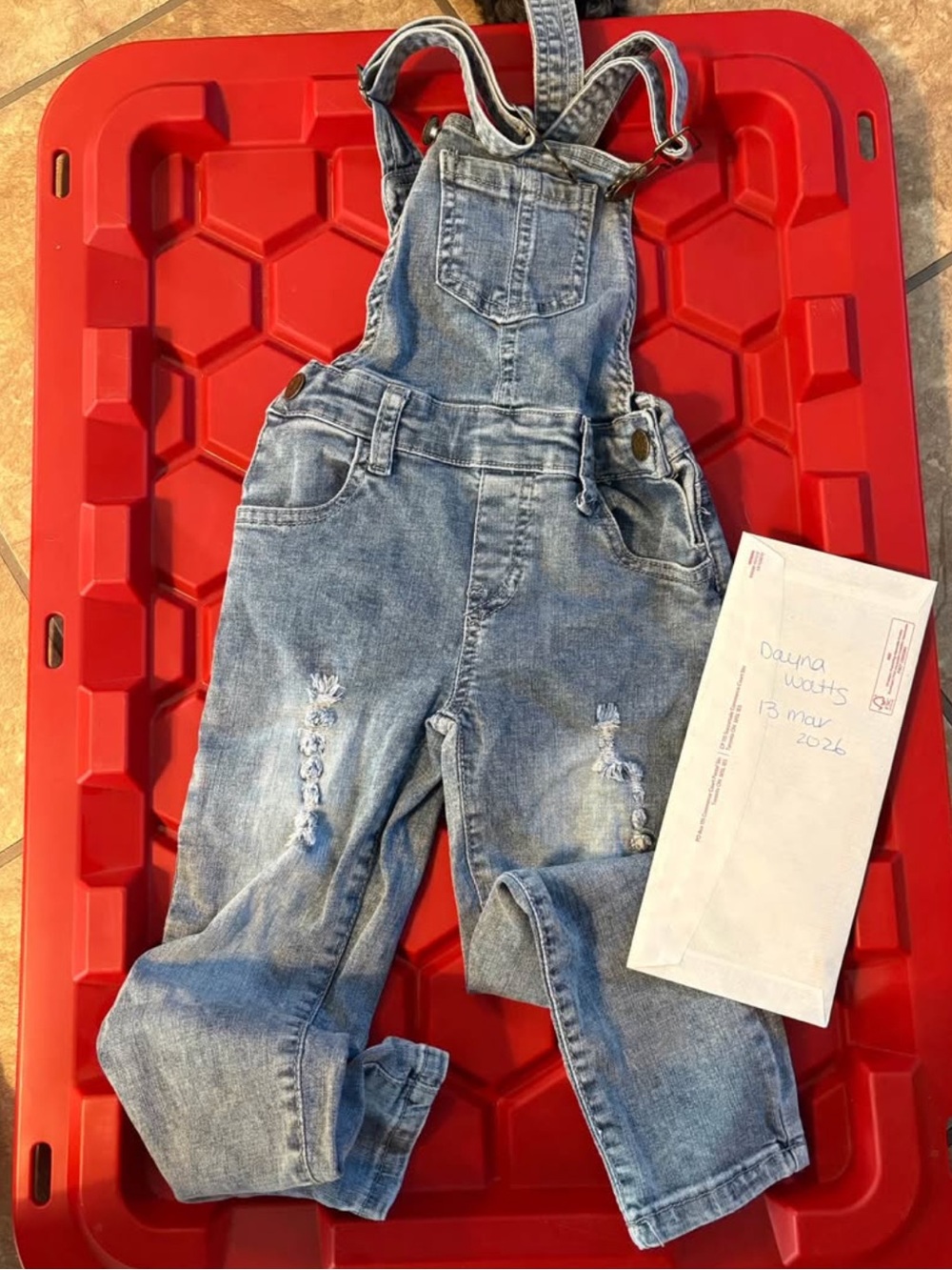 EUC Denim Little Bipsy Overalls